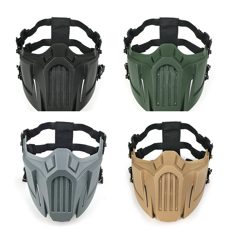 Half Face Protective Mask - Multiple Colors
