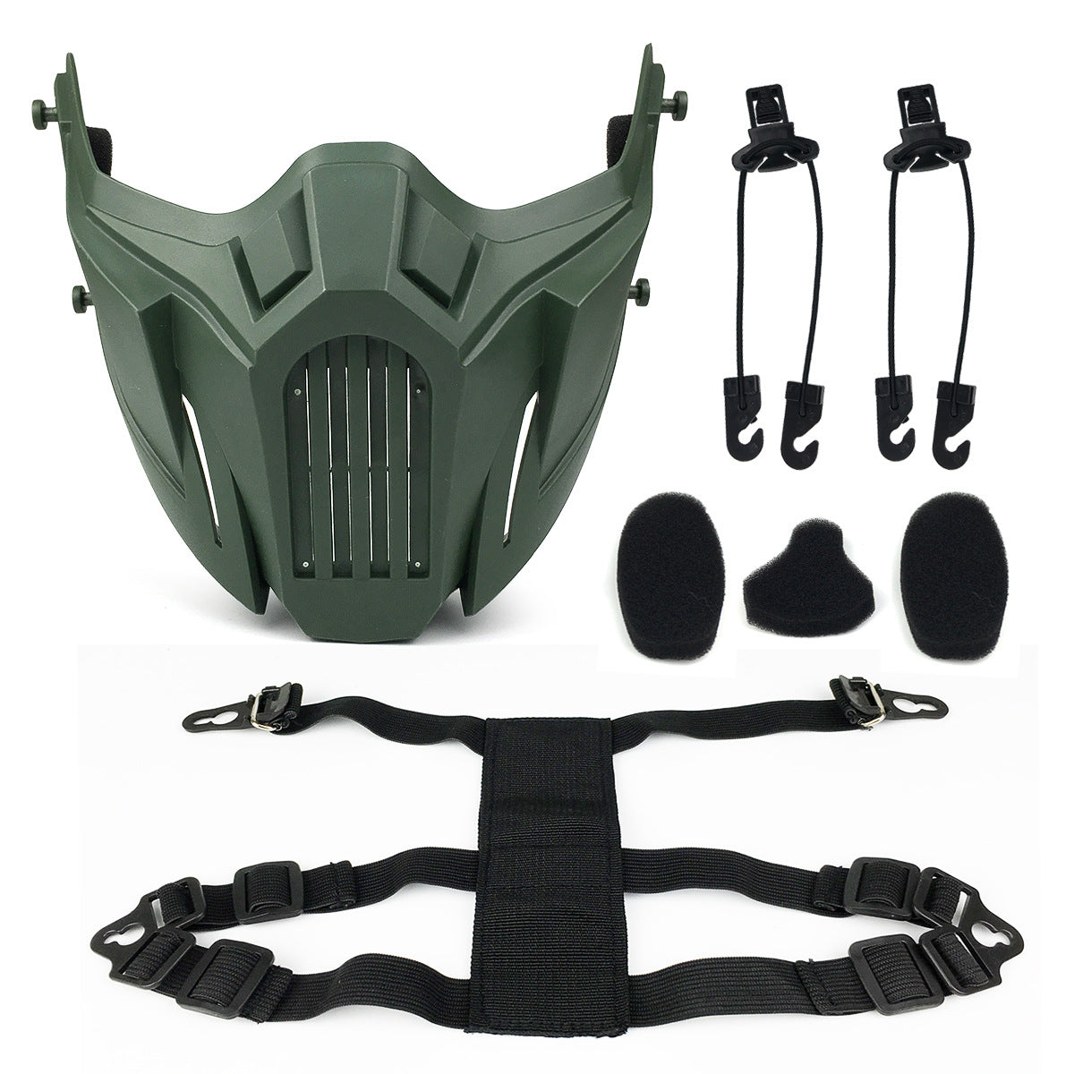Half Face Protective Mask - Multiple Colors