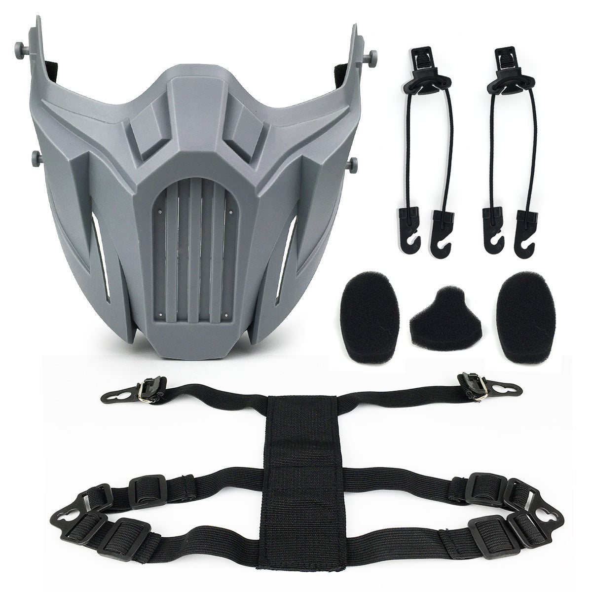 Half Face Protective Mask - Multiple Colors
