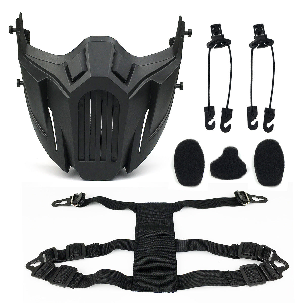 Half Face Protective Mask - Multiple Colors