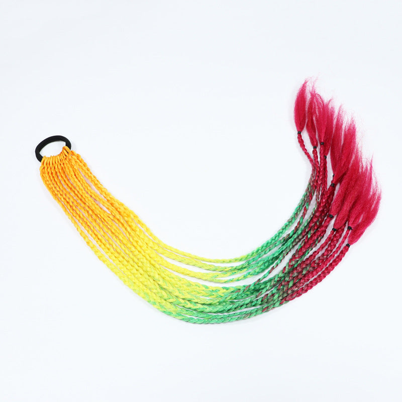 Braided Ponytail Hair Piece - Heat-Resistant Synthetic