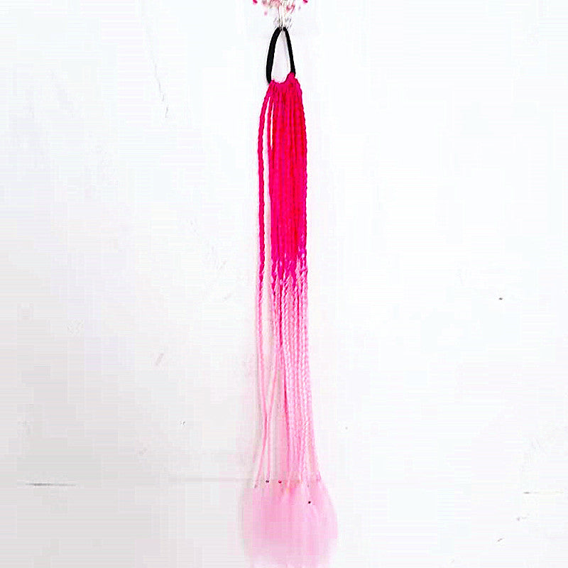 Braided Ponytail Hair Piece - Heat-Resistant Synthetic