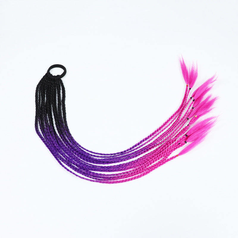 Braided Ponytail Hair Piece - Heat-Resistant Synthetic