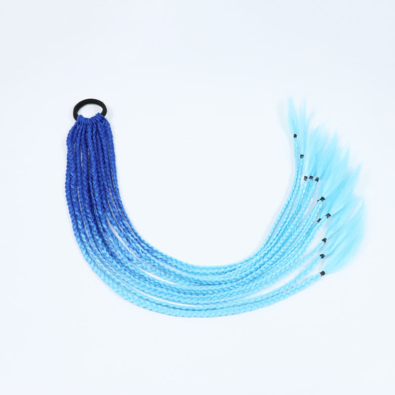 Braided Ponytail Hair Piece - Heat-Resistant Synthetic