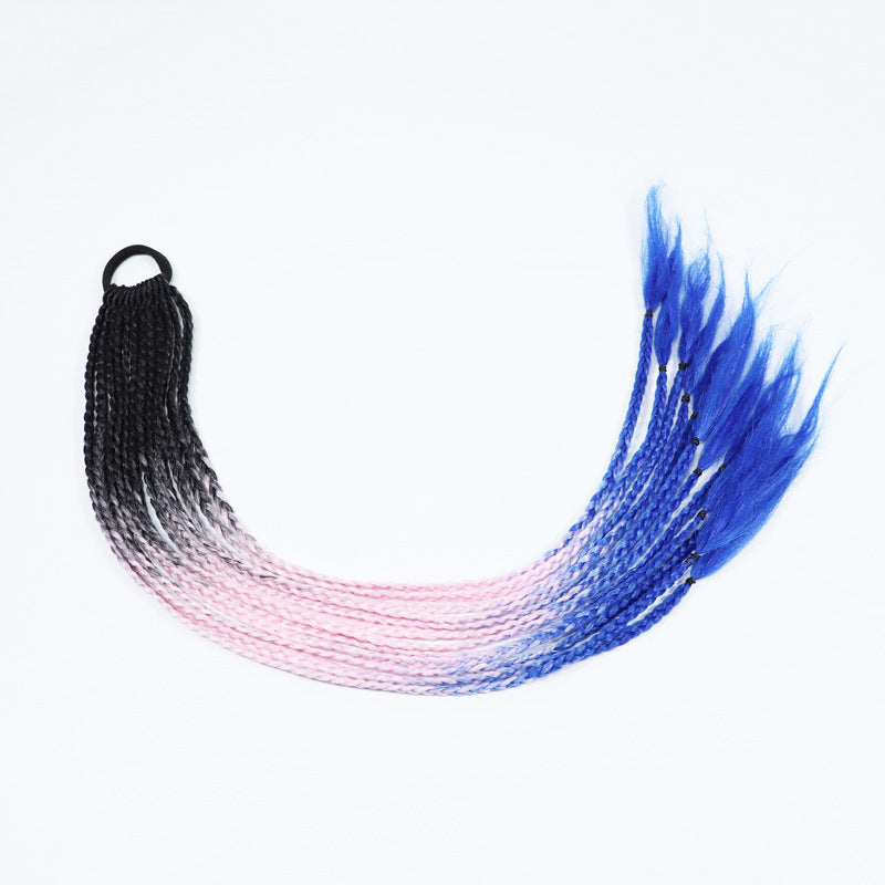 Braided Ponytail Hair Piece - Heat-Resistant Synthetic