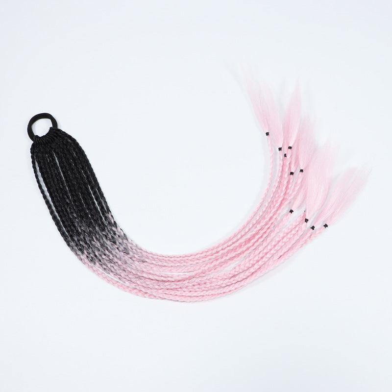 Braided Ponytail Hair Piece - Heat-Resistant Synthetic