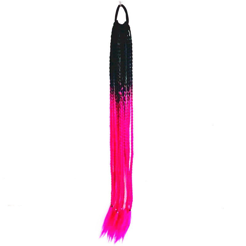 Braided Ponytail Hair Piece - Heat-Resistant Synthetic