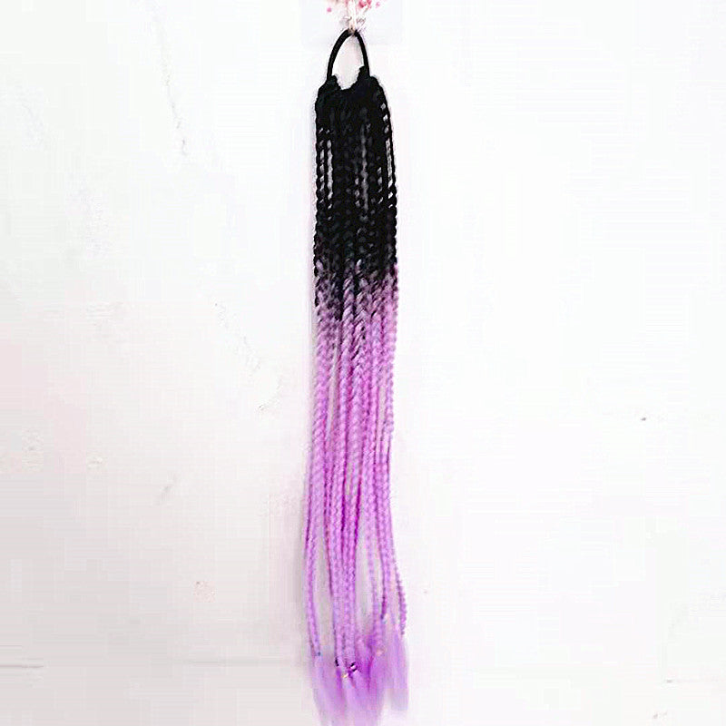 Braided Ponytail Hair Piece - Heat-Resistant Synthetic
