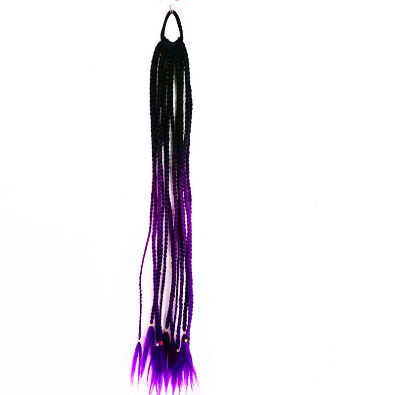 Braided Ponytail Hair Piece - Heat-Resistant Synthetic