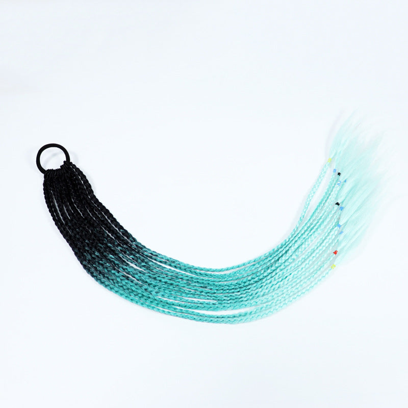 Braided Ponytail Hair Piece - Heat-Resistant Synthetic