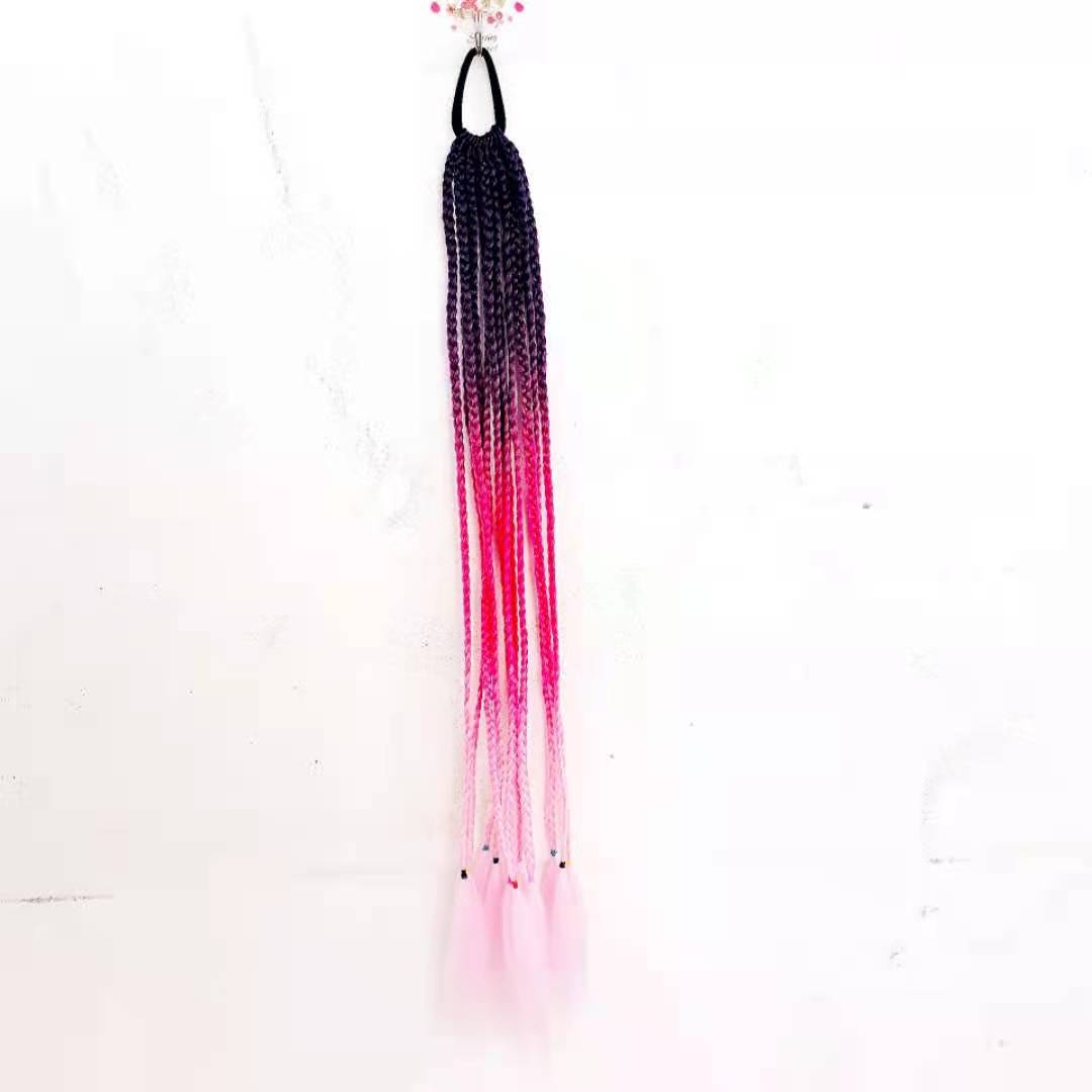 Braided Ponytail Hair Piece - Heat-Resistant Synthetic