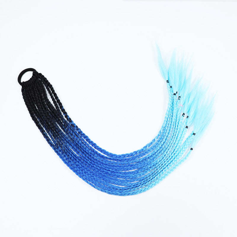 Braided Ponytail Hair Piece - Heat-Resistant Synthetic