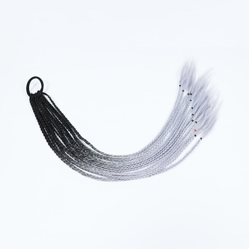 Braided Ponytail Hair Piece - Heat-Resistant Synthetic