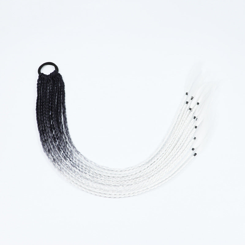 Braided Ponytail Hair Piece - Heat-Resistant Synthetic