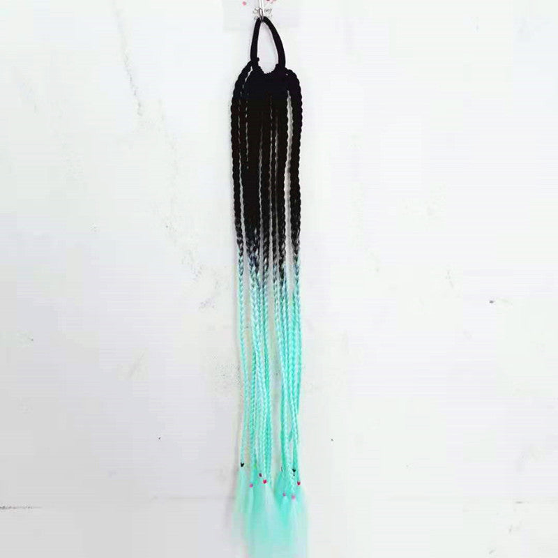 Braided Ponytail Hair Piece - Heat-Resistant Synthetic