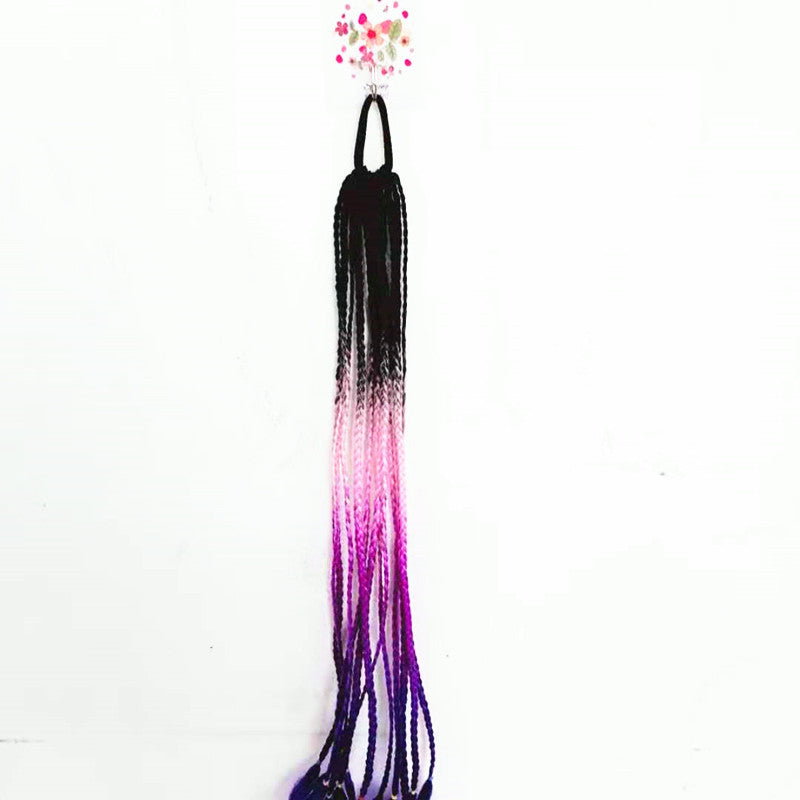 Braided Ponytail Hair Piece - Heat-Resistant Synthetic