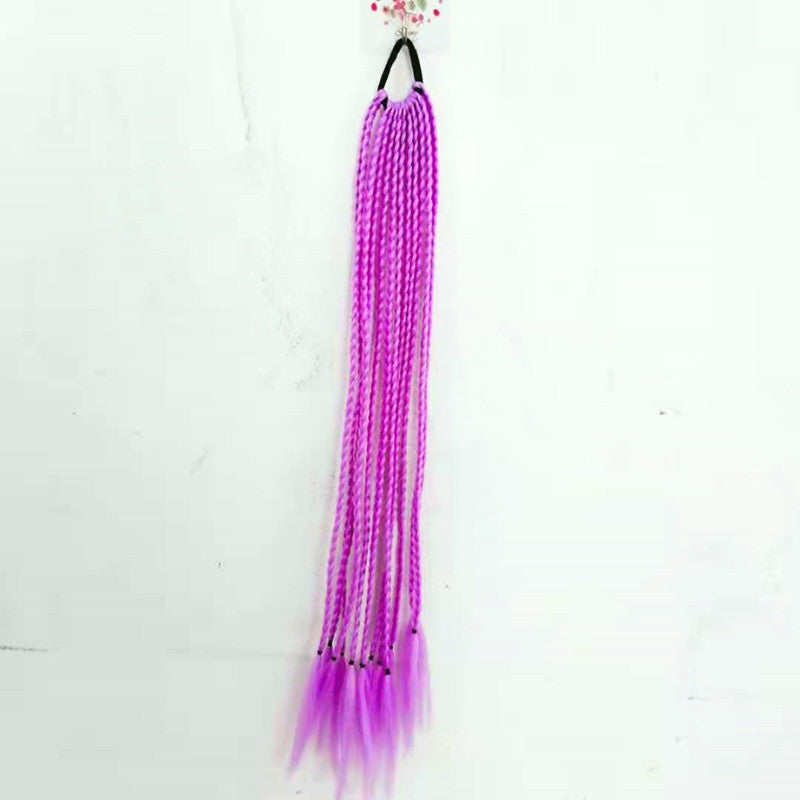 Braided Ponytail Hair Piece - Heat-Resistant Synthetic
