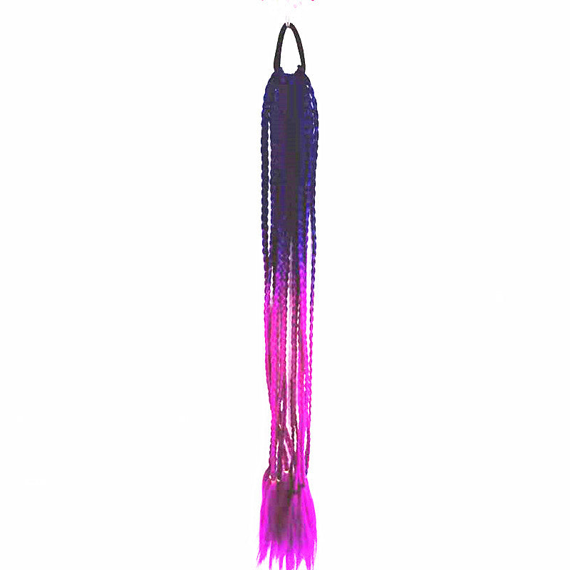Braided Ponytail Hair Piece - Heat-Resistant Synthetic