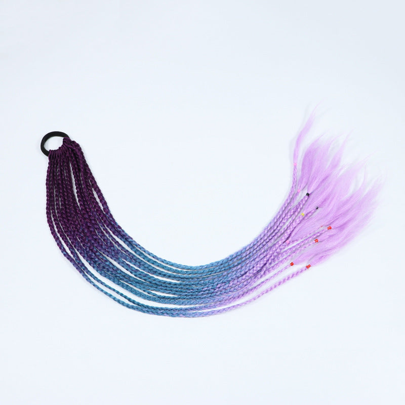 Braided Ponytail Hair Piece - Heat-Resistant Synthetic