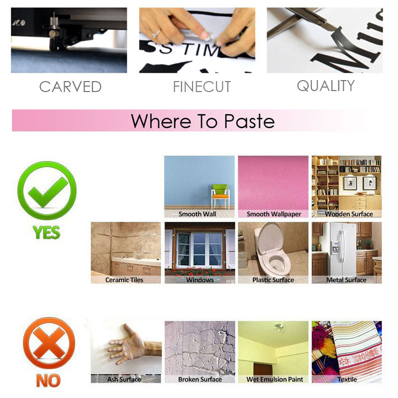 Wings Vinyl Wall Sticker Decor for Living Room & Car - Self-Adhesive PVC