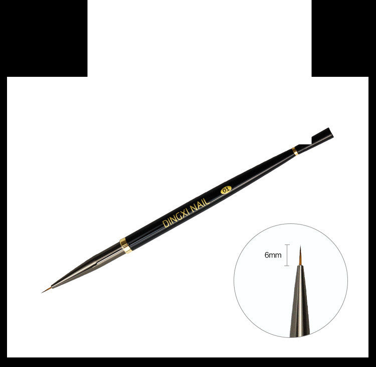 Japanese Nail Brush Set with Various Styles - Nail Art & Beauty Tools