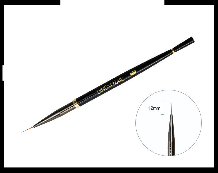 Japanese Nail Brush Set with Various Styles - Nail Art & Beauty Tools