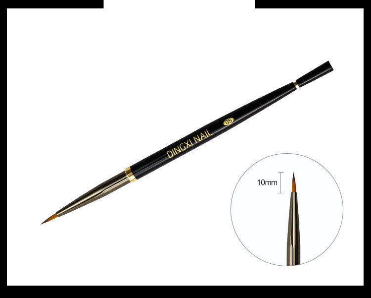 Japanese Nail Brush Set with Various Styles - Nail Art & Beauty Tools
