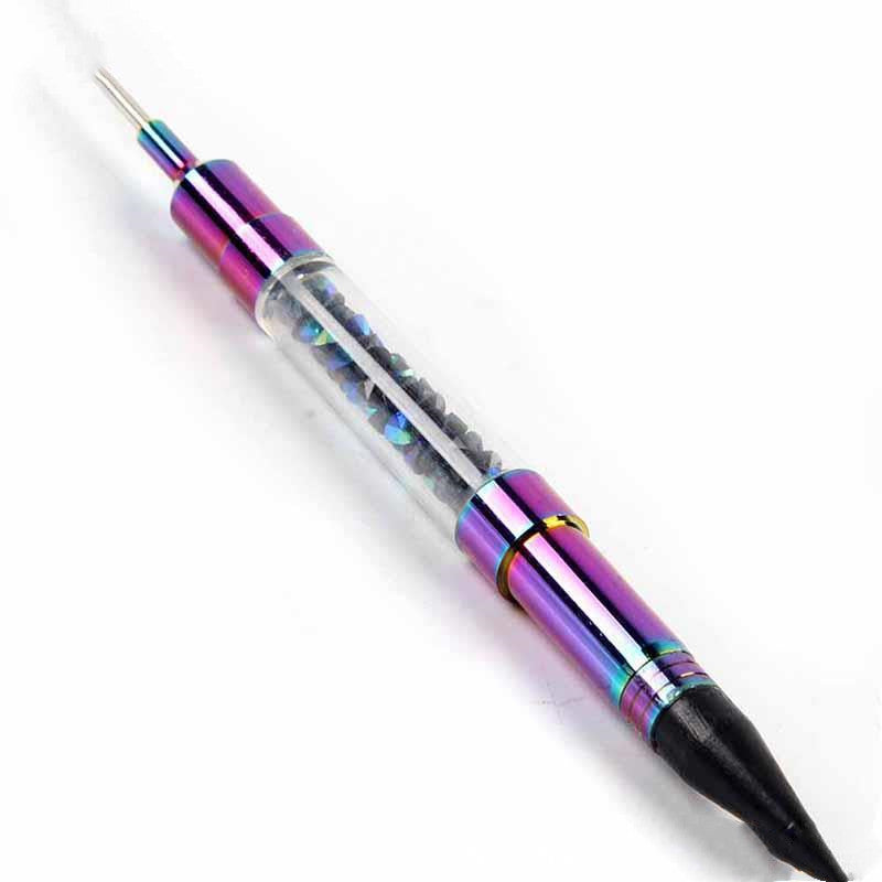 Dual-Tip Diamond Picking Crayon - Colorful Double-Headed