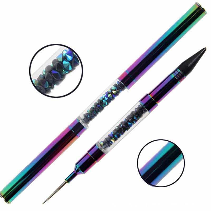 Dual-Tip Diamond Picking Crayon - Colorful Double-Headed