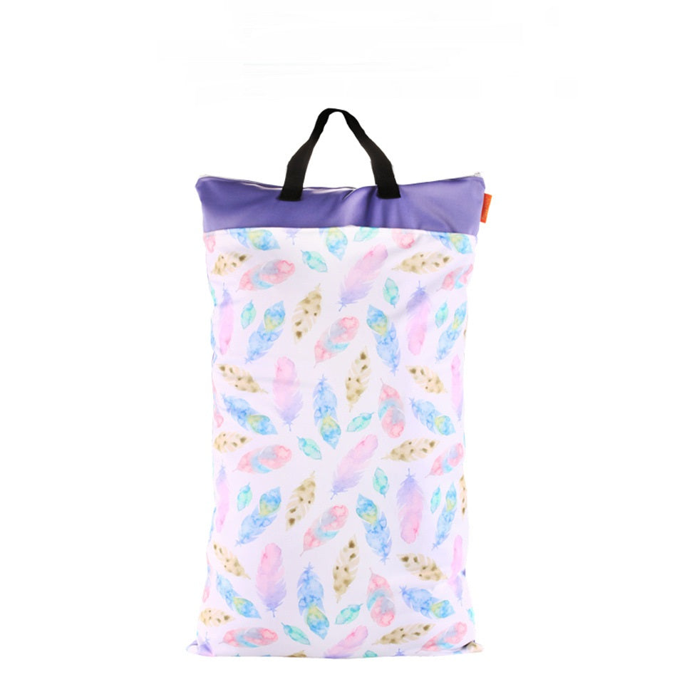Waterproof Diaper Bag with Large Capacity Baby Clothes Organizer