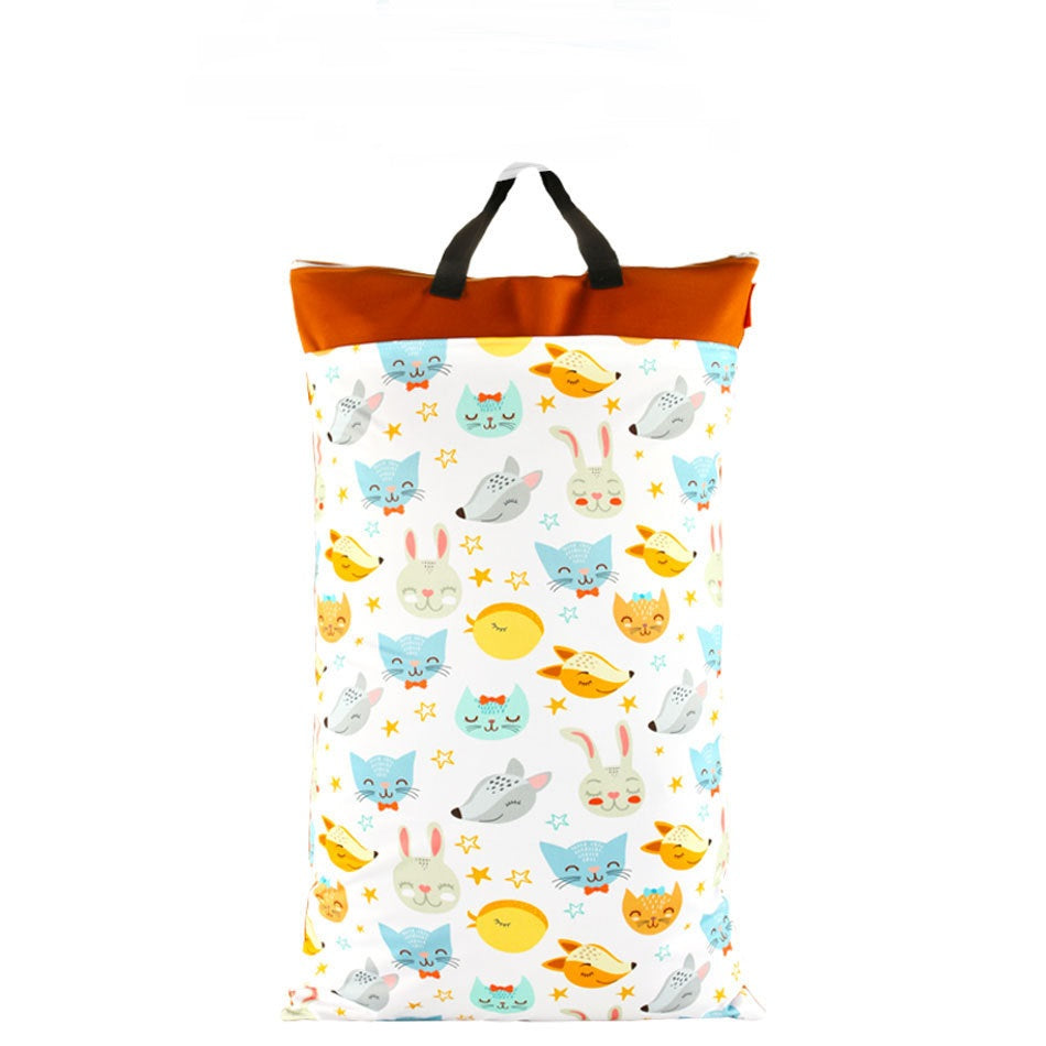 Waterproof Diaper Bag with Large Capacity Baby Clothes Organizer