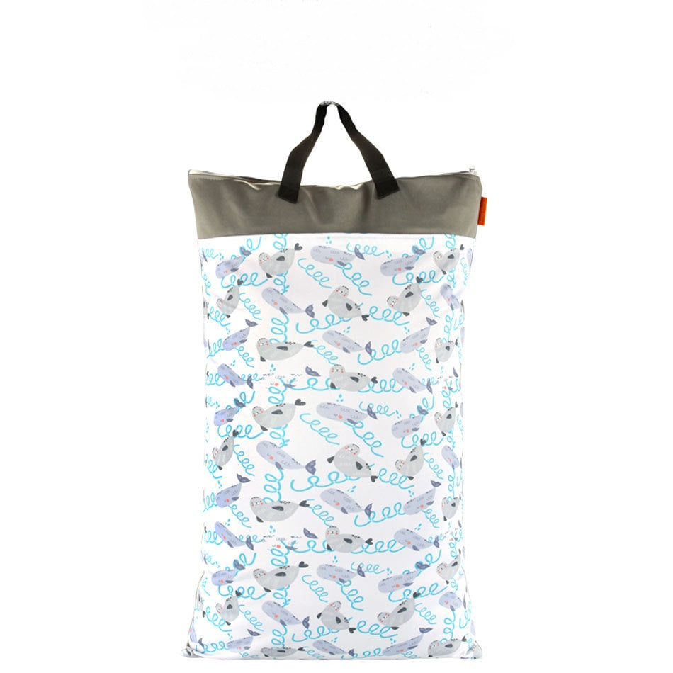 Waterproof Diaper Bag with Large Capacity Baby Clothes Organizer
