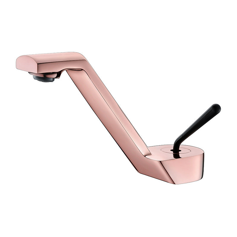 All-Copper Hotel Undercounter Washbasin Faucet with Modern Style