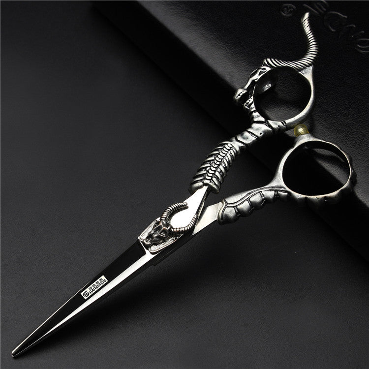 Professional Hair Thinning Scissors 6 Inch Flat Cut