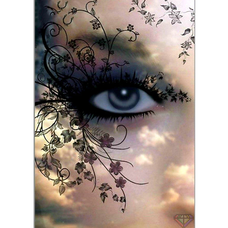 Diamond Painting Human Eyes Theme Full 5D Embroidery Art Kit