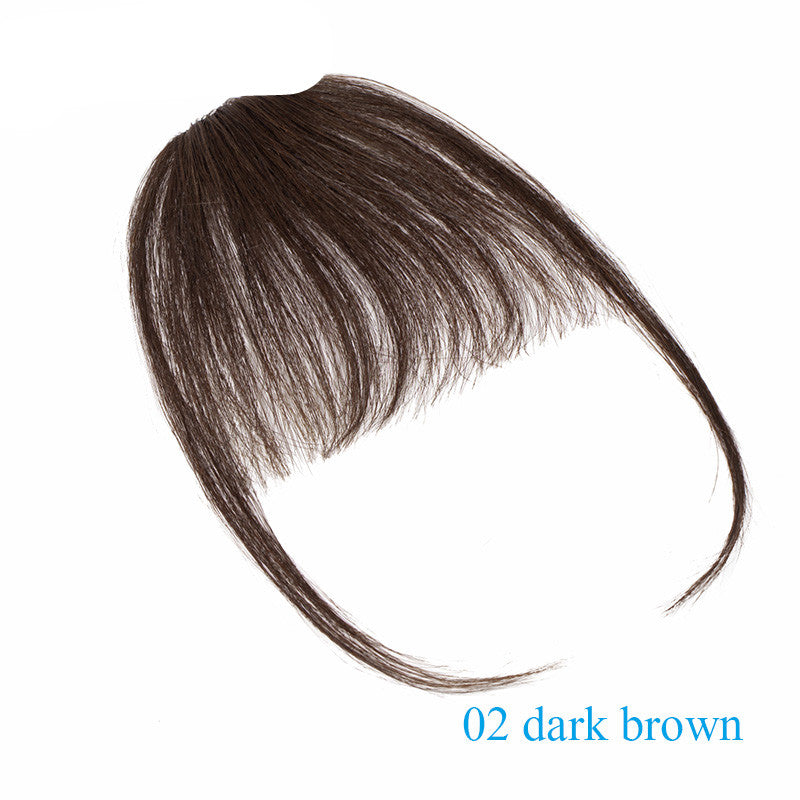 Fake Hand-Knitted Bangs for Natural Face Repair - Hair Extensions