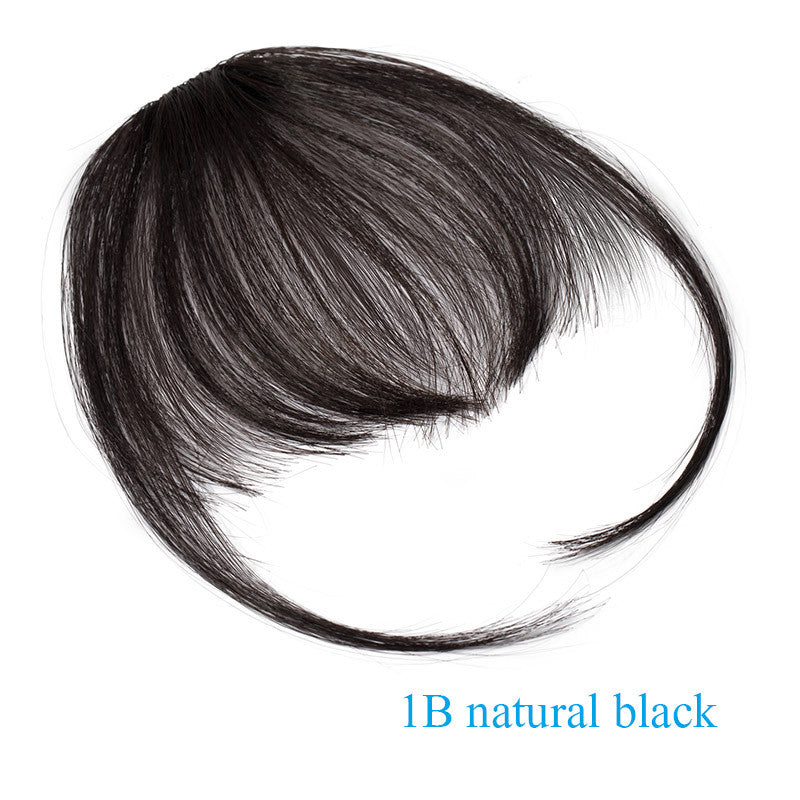 Fake Hand-Knitted Bangs for Natural Face Repair - Hair Extensions