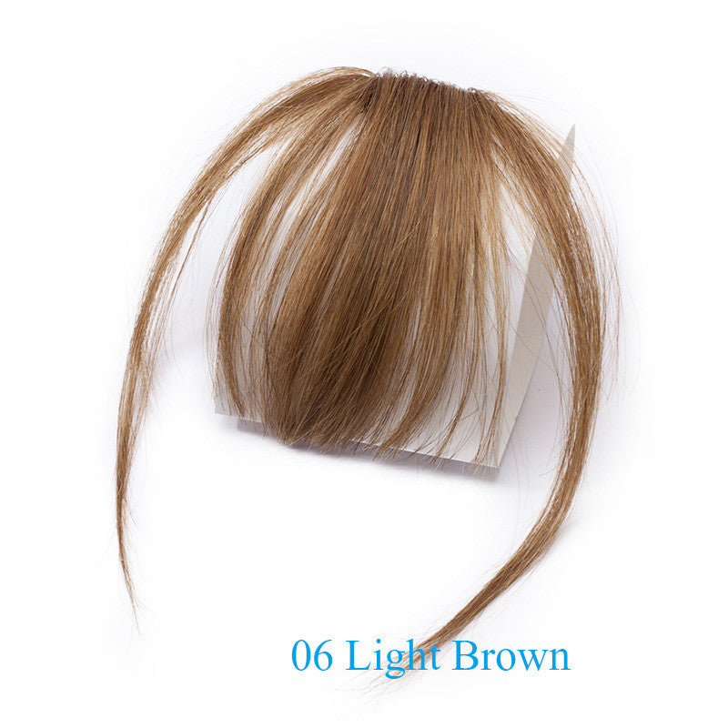 Fake Hand-Knitted Bangs for Natural Face Repair - Hair Extensions