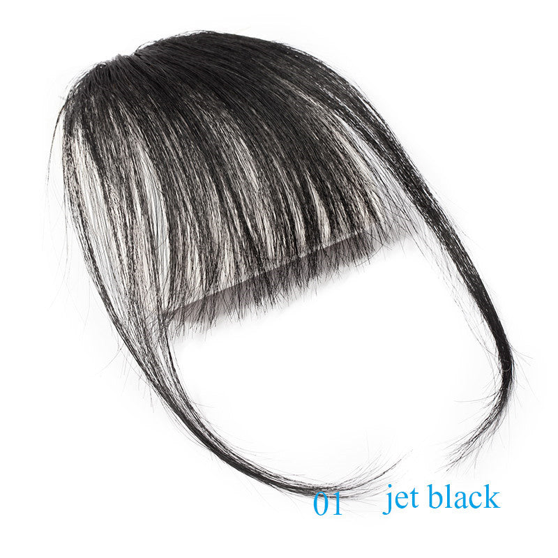 Fake Hand-Knitted Bangs for Natural Face Repair - Hair Extensions
