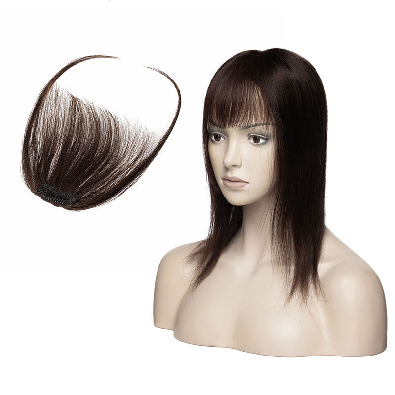 Fake Hand-Knitted Bangs for Natural Face Repair - Hair Extensions