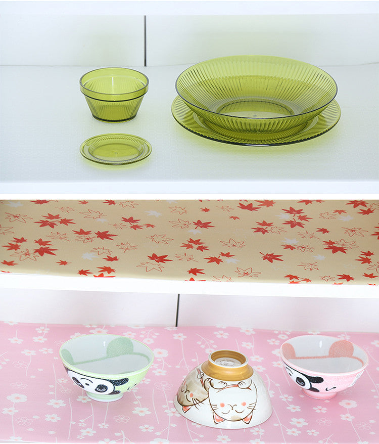 Printed Moisture-proof and Insect-proof Kitchen Drawer Mat 5M x 30CM
