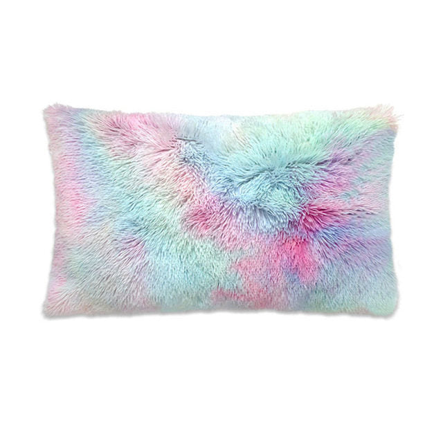 Winter Plush Pillowcase Set - Fluffy Long Plush & Velvet Bedding