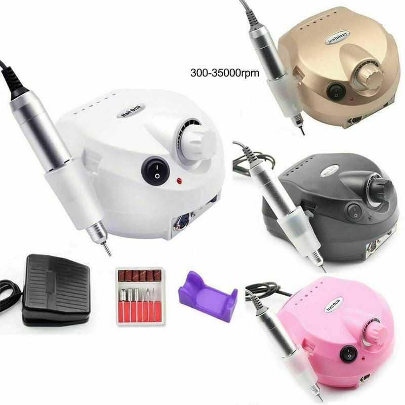 Electric Nail Polisher 3000 RPM with Foot Switch