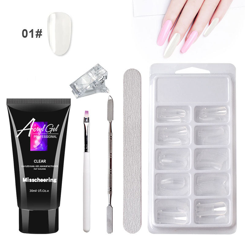 Nail Extension Glue Kit - Painless Gel Manicure Set