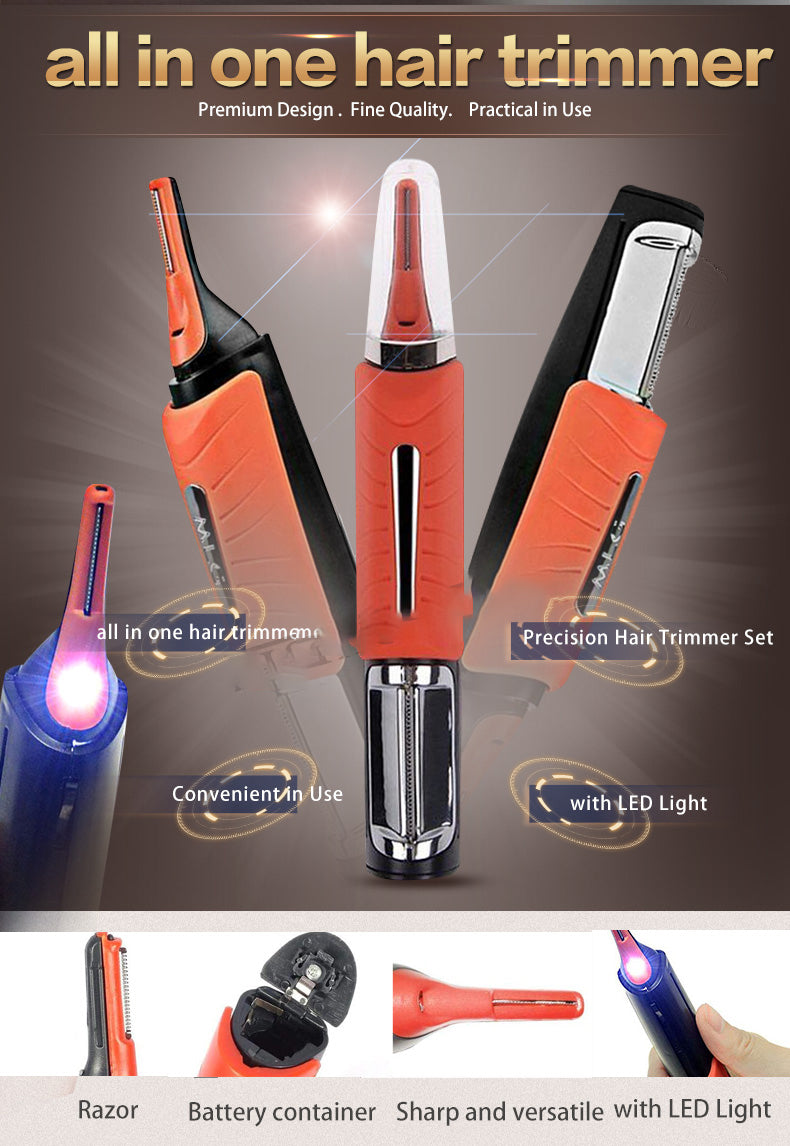 Portable Electric Shaver - Orange
