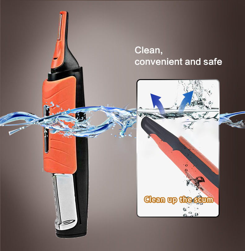 Portable Electric Shaver - Orange