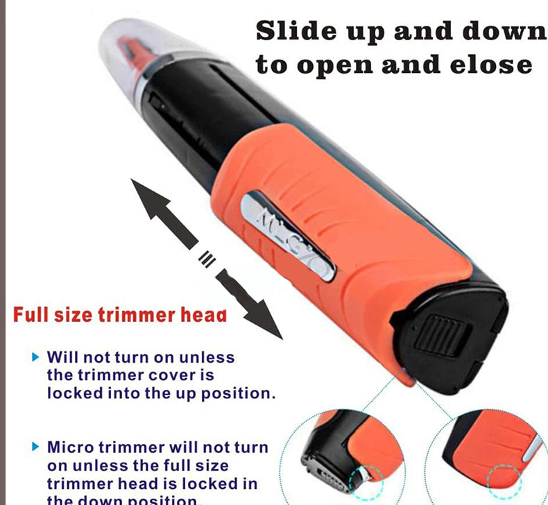 Portable Electric Shaver - Orange