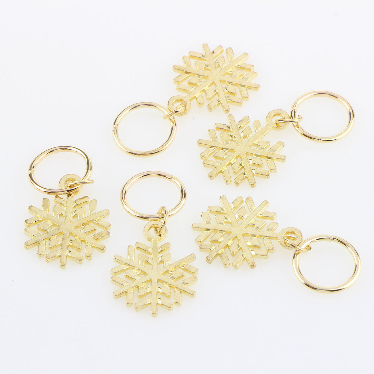 Personalized Metal Round Buckle Hairpin Set