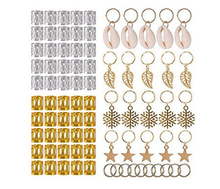 Personalized Metal Round Buckle Hairpin Set
