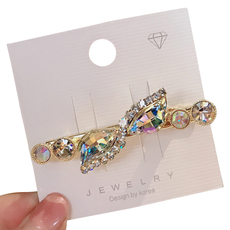 Rhinestone Side Clip Hair Pin - Multiple Colors